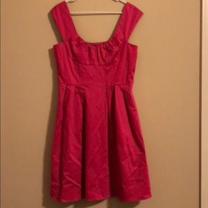 Calvin Klein dress in hot pink